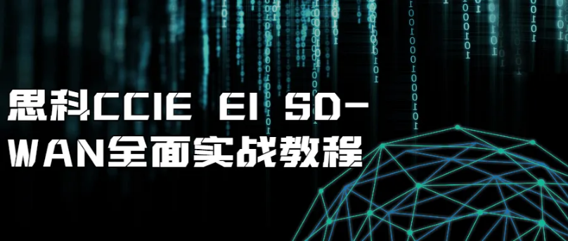 CCIE EI全新实战 思科无线WL+思科SDN+SDA Lab+Automation自动化 SD-WAN 理论+实践